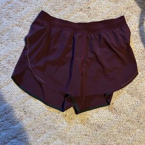 Lululemon Fast & Free shorts size 8